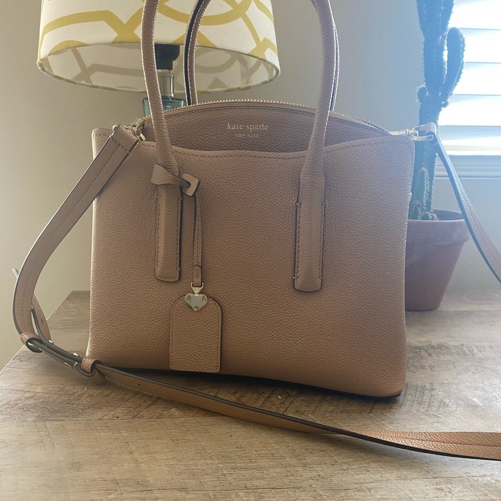 Kate Spade Medium Margaux Leather Satchel